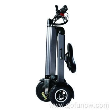 Folding electric 3 wheel kick scooter